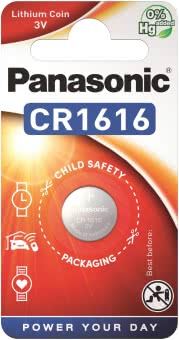 Panasonic Lithium Power        CR1616/1B 