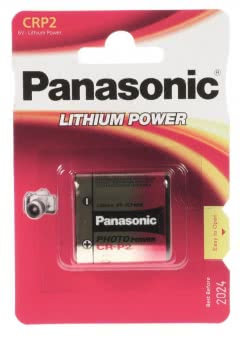 Panasonic Lithium Batterie 6,0V     CRP2 