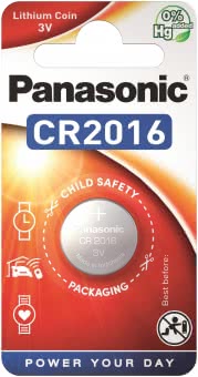 Panasonic Lithium Power      CR2016EL/1B 
