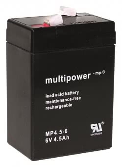 Multipower Bleiakku   MBL6/4,5AH MP4,5-6 