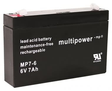Multipower Bleiakku     MBL6/7,0AH MP7-6 