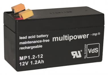 Multipower      MBL12/1,2AH/VDS MP1,2-12 