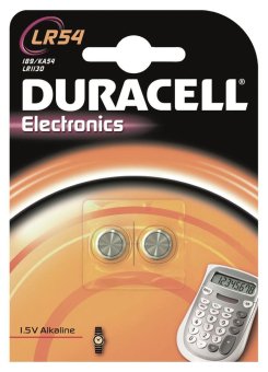 Duracell Knopfzelle 1,5V LR54   DLR54 B2 