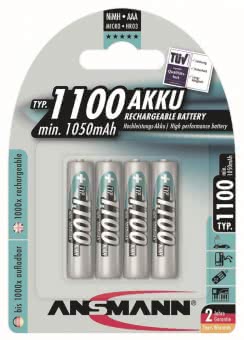 Ansmann Akku Ni-MH    A1100AAAB4 5035232 
