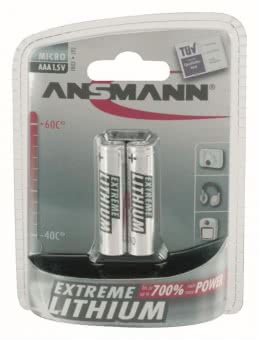 Ansmann Batterie  ALR03LITHIUMB2 5021013 