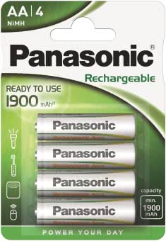 Panasonic Akku Mignon AA  1900mAh    HR6 