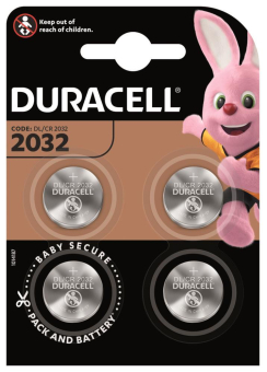 Duracell Knopfzelle Lithium 3V  D2032-B4 
