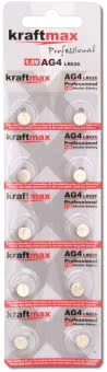 Kraftmax Knopfzelle 1,5V   KRA-LR626-B10 