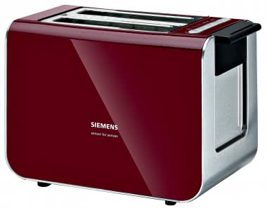 Siemens TT 86104 cranberry red Toaster 