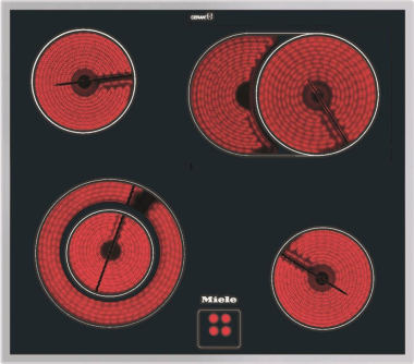 Miele KM 6013 Kochfeld Ceran 