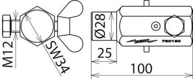 DEHN Erdanschlussbuchse f.        790150 