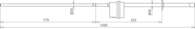 Dehn 767416 PHE 3 20 S  PHE 3 20 S FU 1P 