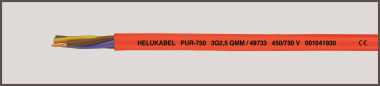 HELU PUR-750 3G0,75 orange         49701 