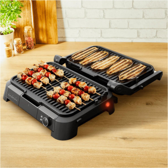 Tefal GC 520 D silber Kontakt Grill 