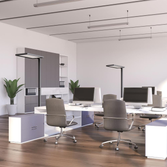 DOTLUX LED Stehleuchte weiß  5032-040240 