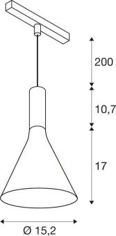 SLV LALU  SET 48V Pendelleuchte  1010801 