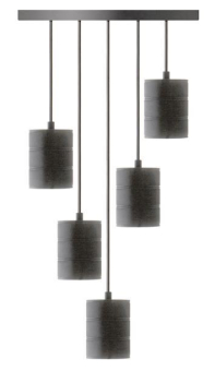 S&H Hängeleuchte Fassung E40       88910 