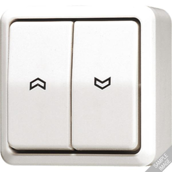 JG Jalousie-Wippschalter           609VA 