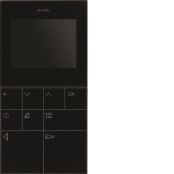 ELCOM i2-Bus Video Freisprech BVF-540 SW 