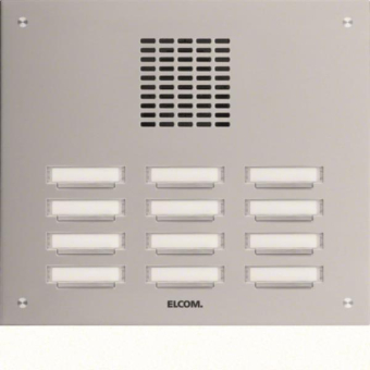 ELCOM V2A-matt Sprechgitter     TVM-12/3 