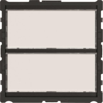 ELCOM Ruftaster LED-Schild 2/1   REU042Y 