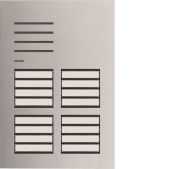 ELCOM Türstation Audio 16/2 2D   REQ016Y 
