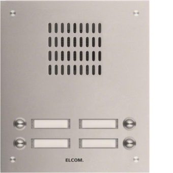 ELCOM V2A-matt Sprechgitter      TVG-4/2 