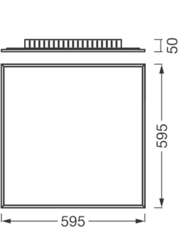 Ledvance Planon Plus 600x600mm 40W 840 