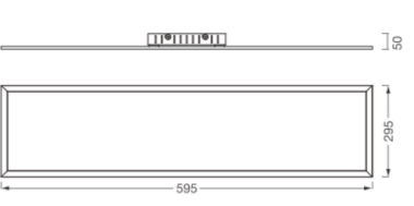 Ledvance Planon Plus 300x600mm 22W 830 