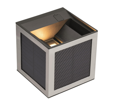 LTEK Solarwandleuchte Sophie Edelstahl 