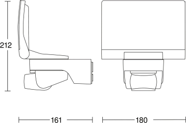 STEIN Strahler XLED Home2 XL opal 030056 