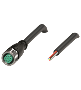 PF Kabeldose           V19-G-BK10M-PVC-U 