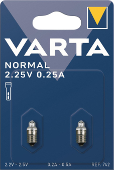 VARTA Argonlampe 2,25V 0,25A         742 