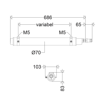 Schuch 107 06L12 XR DIMD LED-  107020021 
