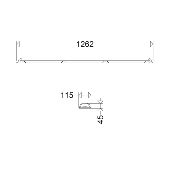SCHUC Abdeckung, Wanne LM      161119047 