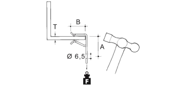 Niedax E-KLIPS, Kralle Flansch,   AH-814 