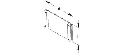 NIED GFK-Enddeckel          KKKE 110.100 