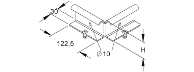 NIED Anschluss T-Verbinder     KRAS 60 F 