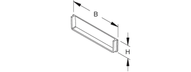 NIED GFK-Enddeckel           KKKE 50.100 