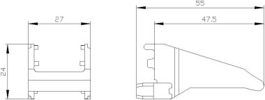 Siemens LZS:PT17024 Halte-/Auswerfbügel 