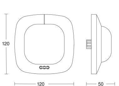 STEIN PRAESENZMELDER IR QUATTRO HD KNX 