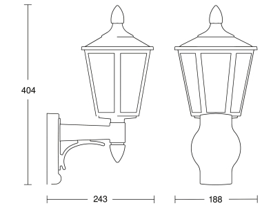 Steinel 069186   AUSSENLEUCHTE L 15 M WS 