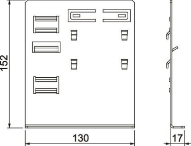 OBO KSS70170 Wandkonsolenadapter f.SIGNA 