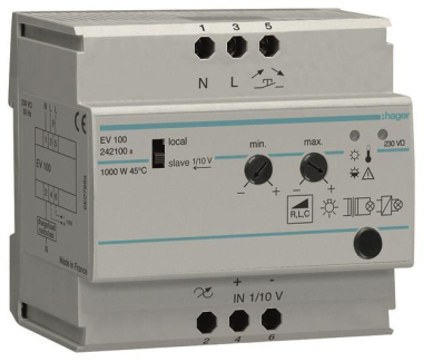 Hager Ferndimmer universal 1000W   EV100 