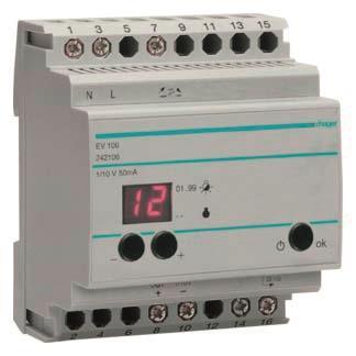 Hager Fernsteuergerät 1-10V        EV106 