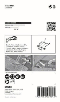 Bosch EXPERT Starlock Carbide 2608900012 