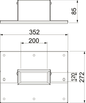 OBO PLM WC 1220 RW Wandanschlusskragen 