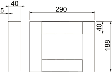 OBO BSKH09-E1021 Endstück f.BSKH09-K1021 