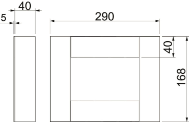 OBO BSKD09-E1021 Endstück f.BSKD09-K1021 