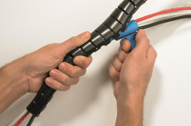 Hellermann HWPP8-PP-BK 25m Kabelbündel- 